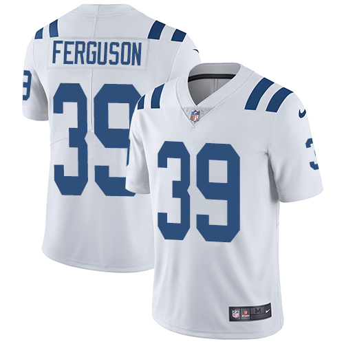 Indianapolis Colts #39 Limited Josh Ferguson White Nike NFL Road Youth Vapor Untouchable jerseys->indianapolis colts->NFL Jersey